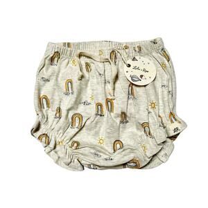 NWT Lulu + Roo Rainbow Print Ruffle Shorties Size 2/3